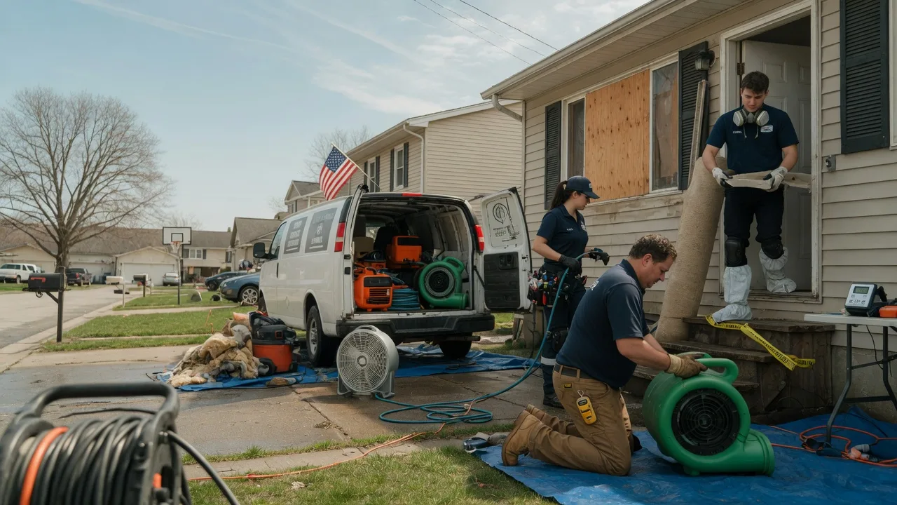 Water Damage Restoration in Barrackville, WV near me